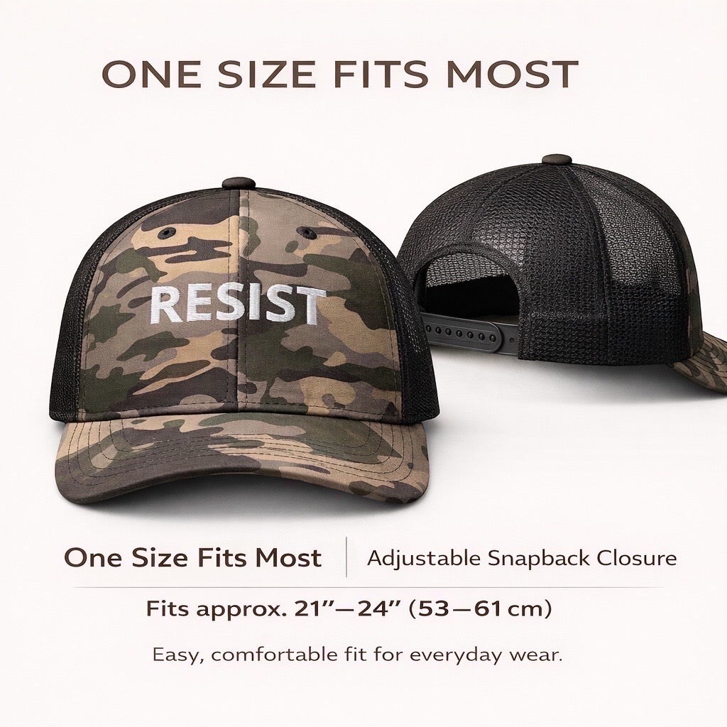 Camo RESIST Trucker Hat