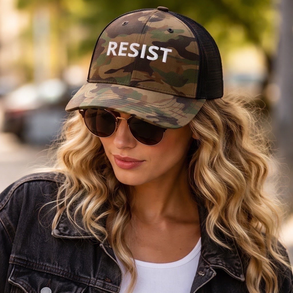 Camo RESIST Trucker Hat