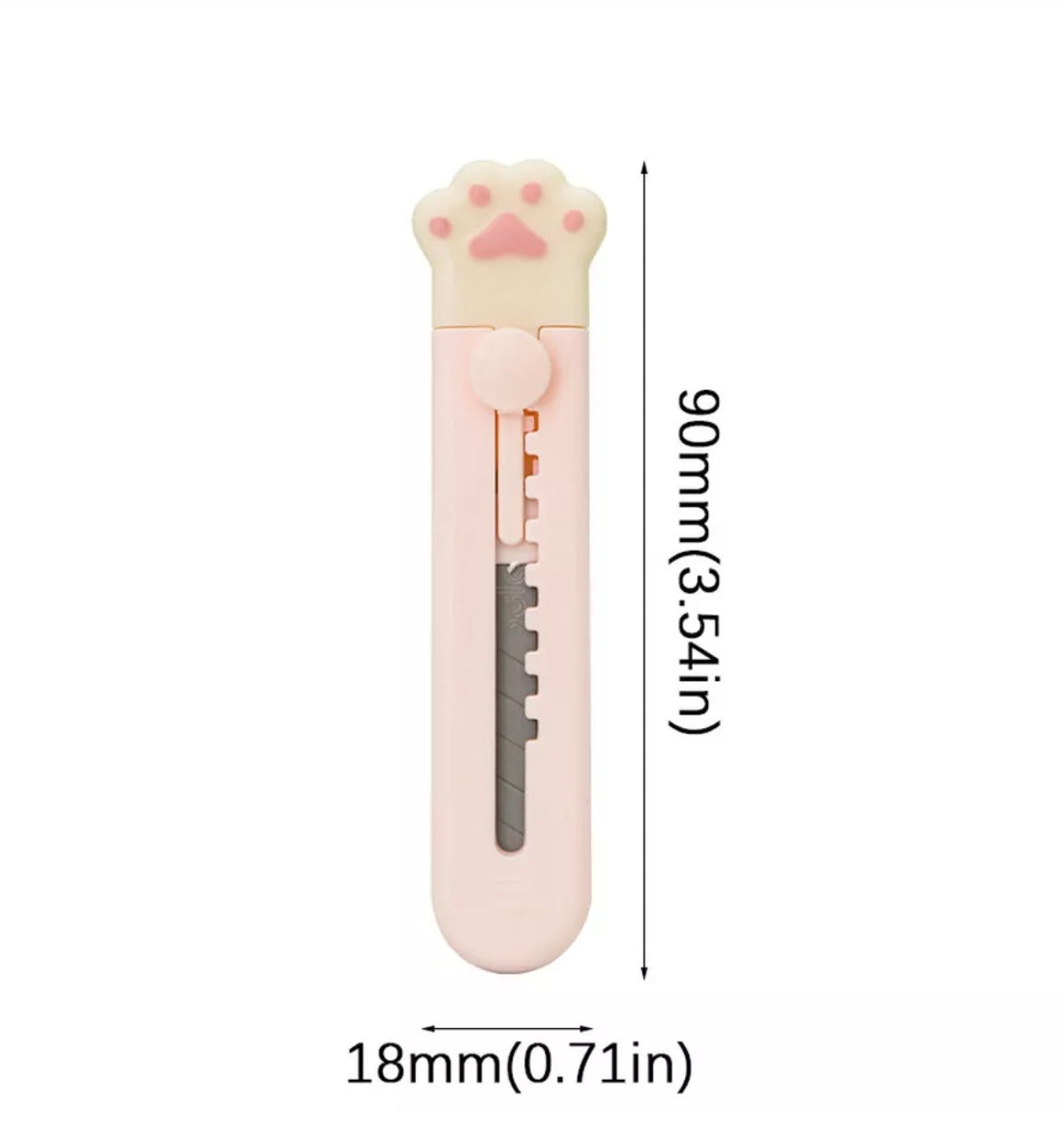 Mini Cat Claw Utility Knife – Cute, Compact, Precision Cutter
