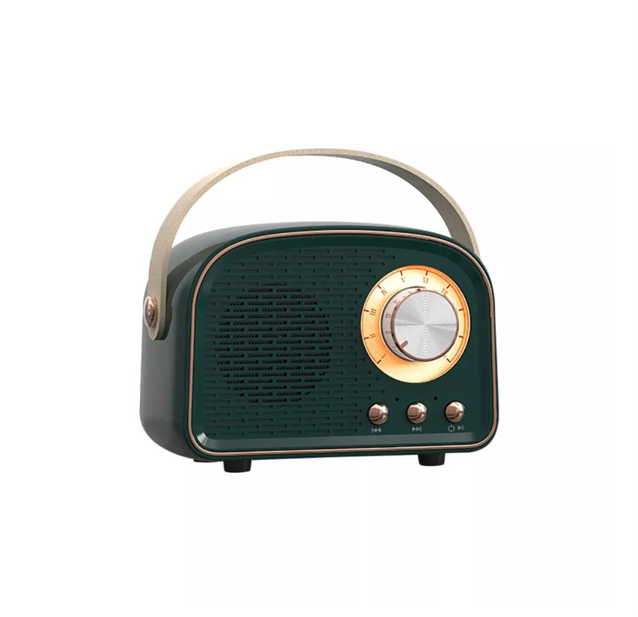 Retro Mini Bluetooth Speaker – Wireless Vintage Style, Clear Stereo Sound