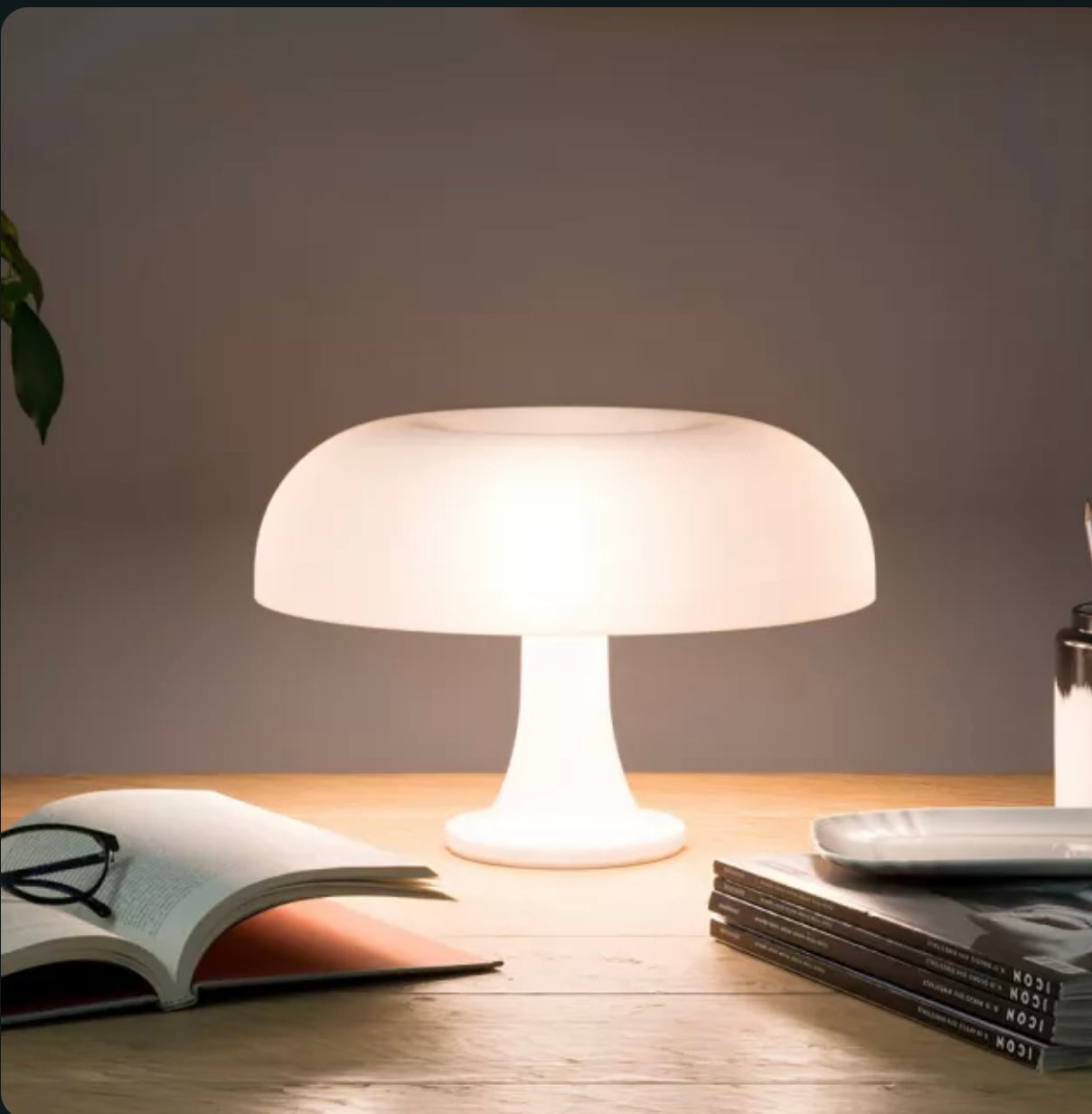 Classic Mushroom Table Lamp – Retro LED Lighting