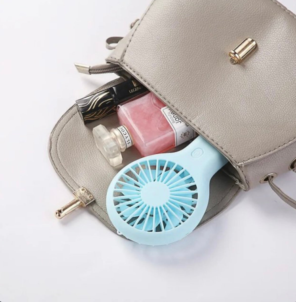 Compact USB Mini Fan – Adjustable Speeds & Quiet Cooling