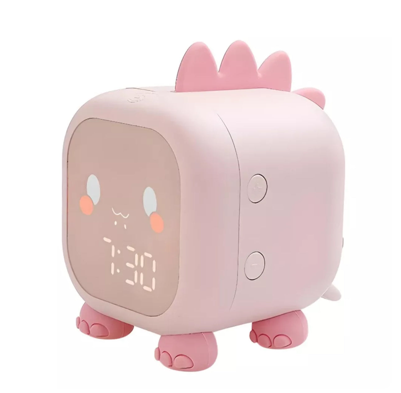 Dinosaur Alarm Clock with Voice Control & Night Light