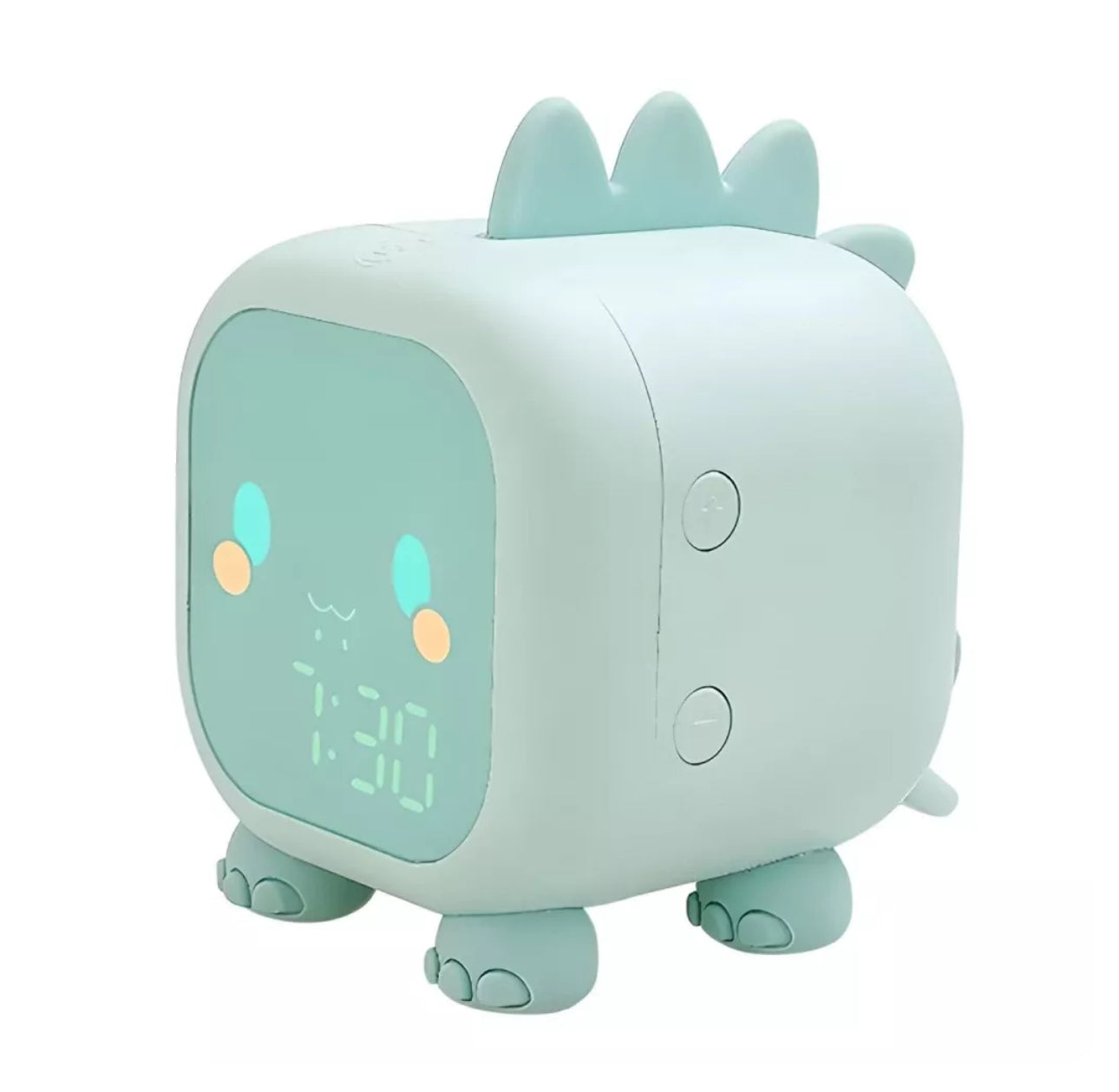 Dinosaur Alarm Clock with Voice Control & Night Light