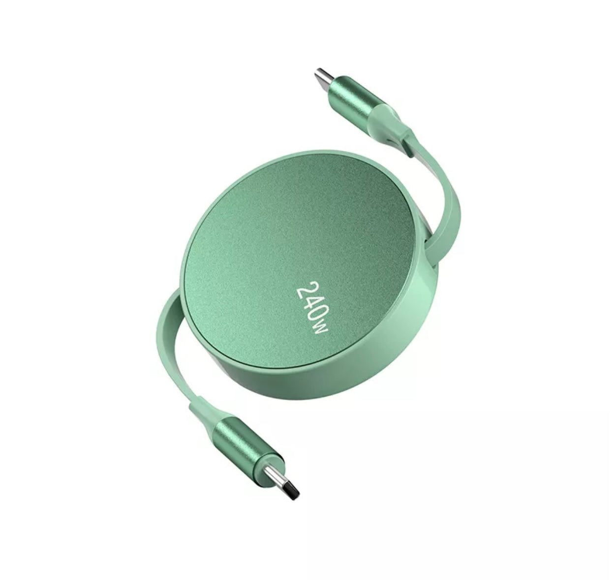 Retractable USB Type-C Cable – 240W Fast Charging for All Devices