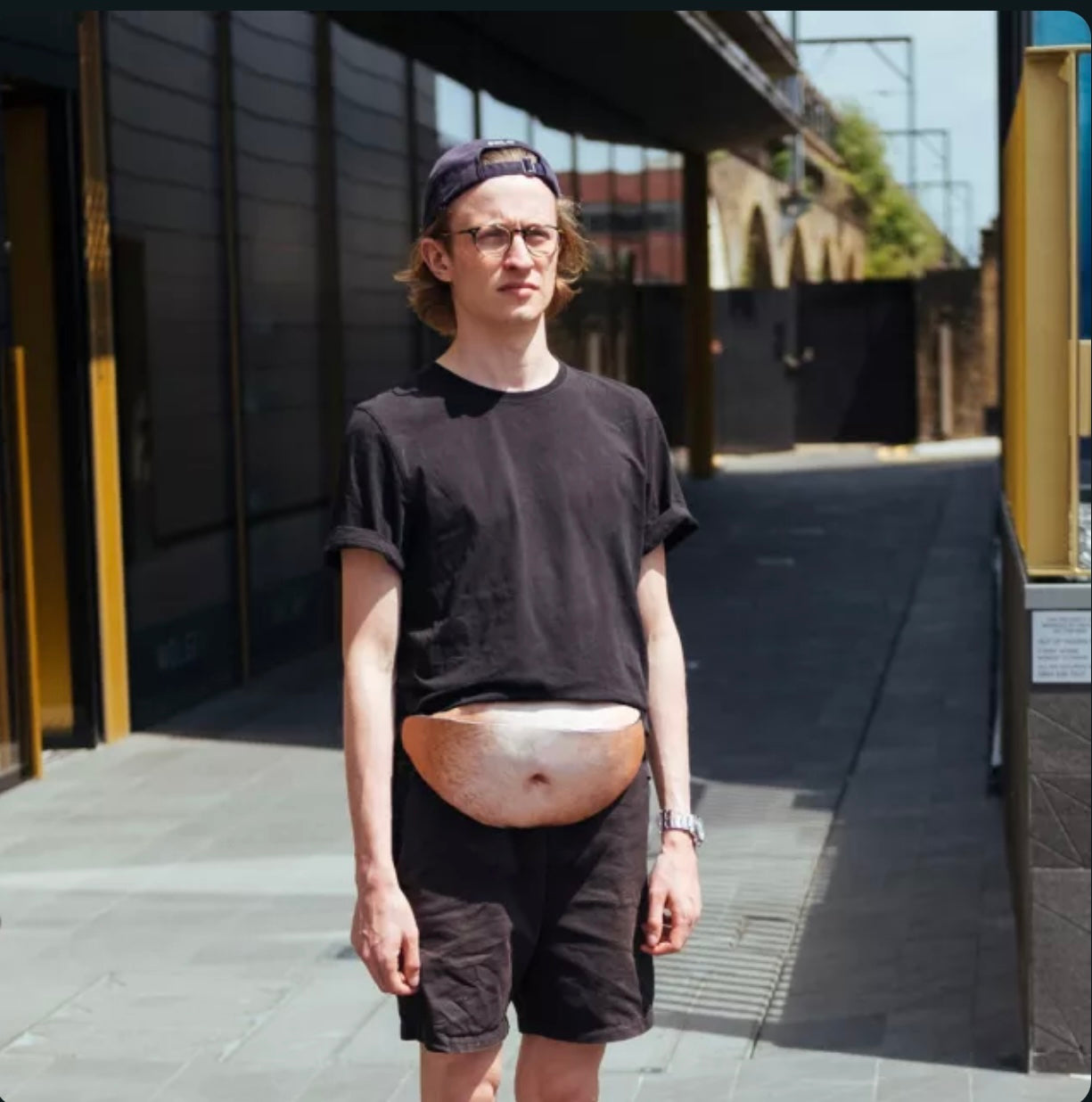Funny Dad Bod Fanny Pack – Hilarious Beer Belly Waist Bag