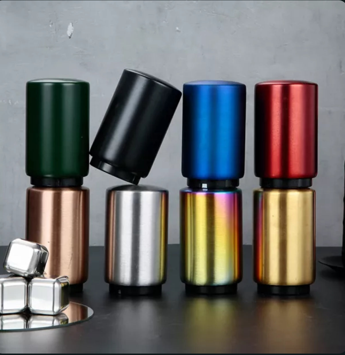 Automatic Magnetic Bottle Opener – Stainless Steel Push-Down Tool