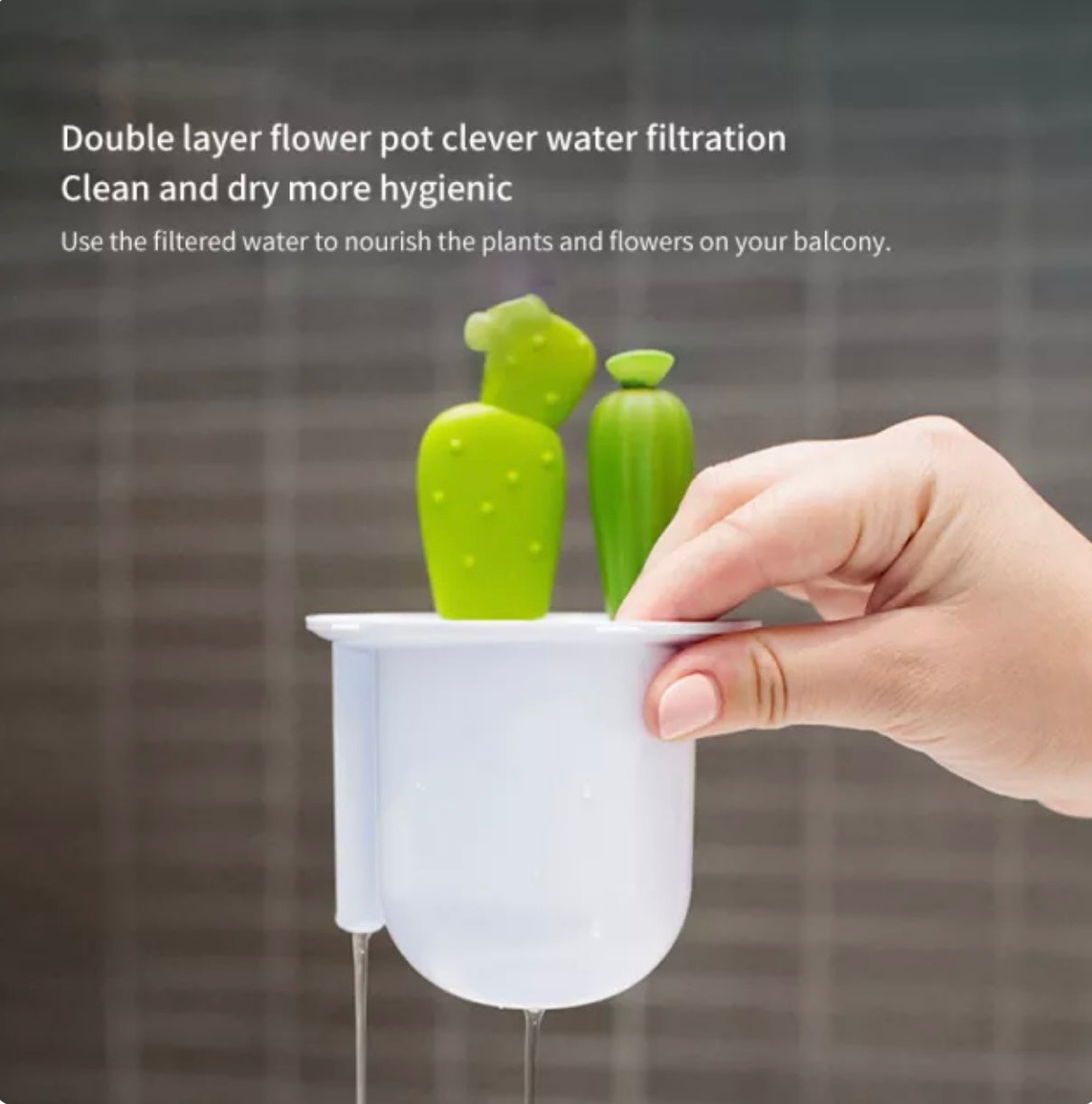 Cactus Baby Bottle Cleaning Brush Set – 4-Piece Cute & Functional Cleaning Kit