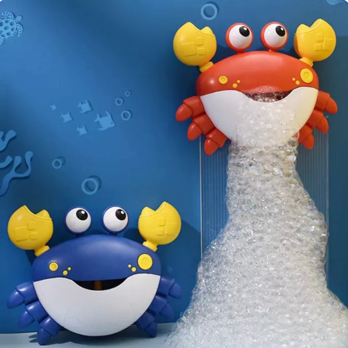 Automatic Bubble Crab Bath Toy – Musical Bubble Blower for Kids