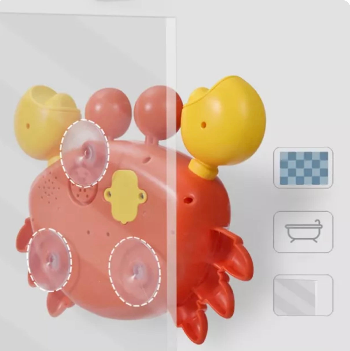 Automatic Bubble Crab Bath Toy – Musical Bubble Blower for Kids