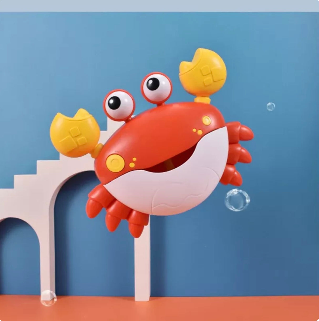 Automatic Bubble Crab Bath Toy – Musical Bubble Blower for Kids