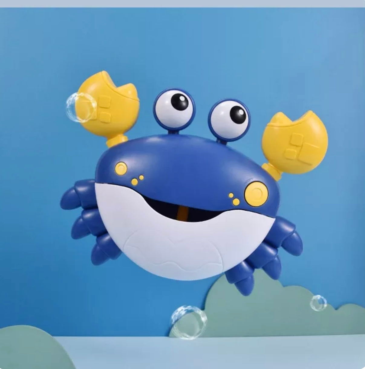 Automatic Bubble Crab Bath Toy – Musical Bubble Blower for Kids