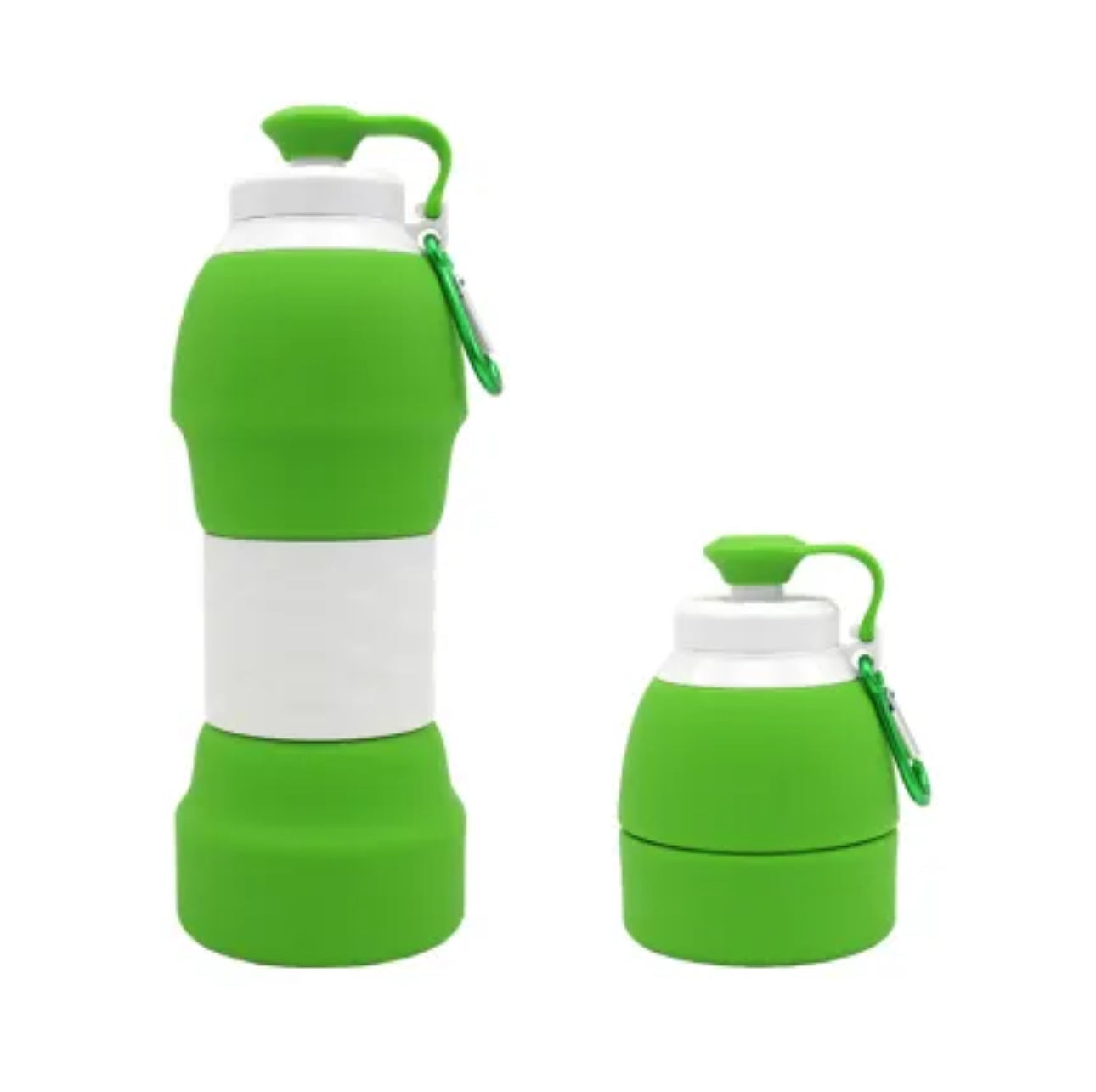 EcofloStow™ Collapsible Silicone Water Bottle – 20 oz | Eco-Friendly, BPA-Free, 7 Vibrant Colors