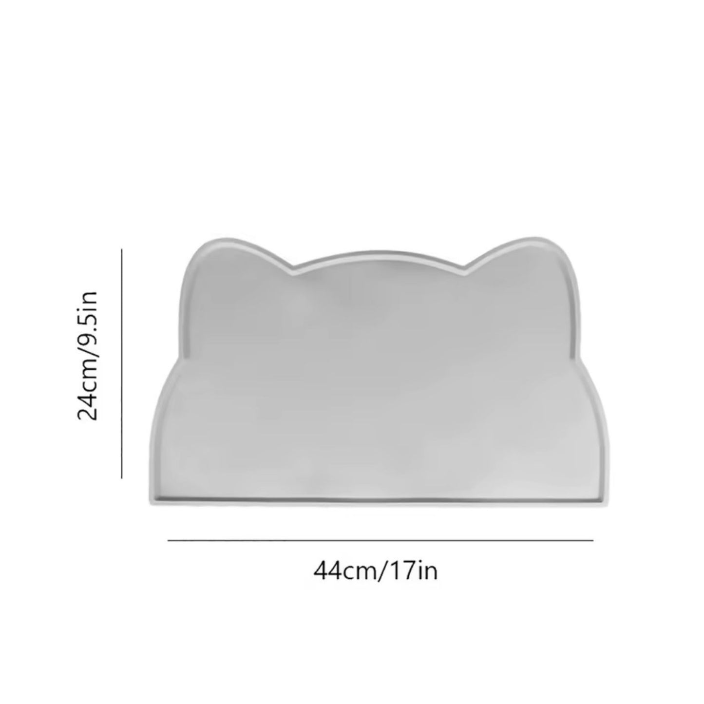 Silicone Pet Feeding Bowl Mat – Waterproof, Non-Slip & Easy to Clean (Dogs & Cats)