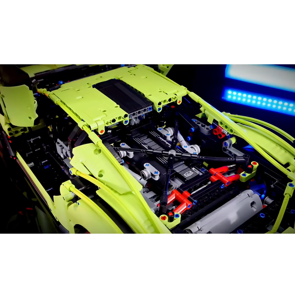 Racing Supercar Model Building Blocks Set – 1280PCS Electric Powered
