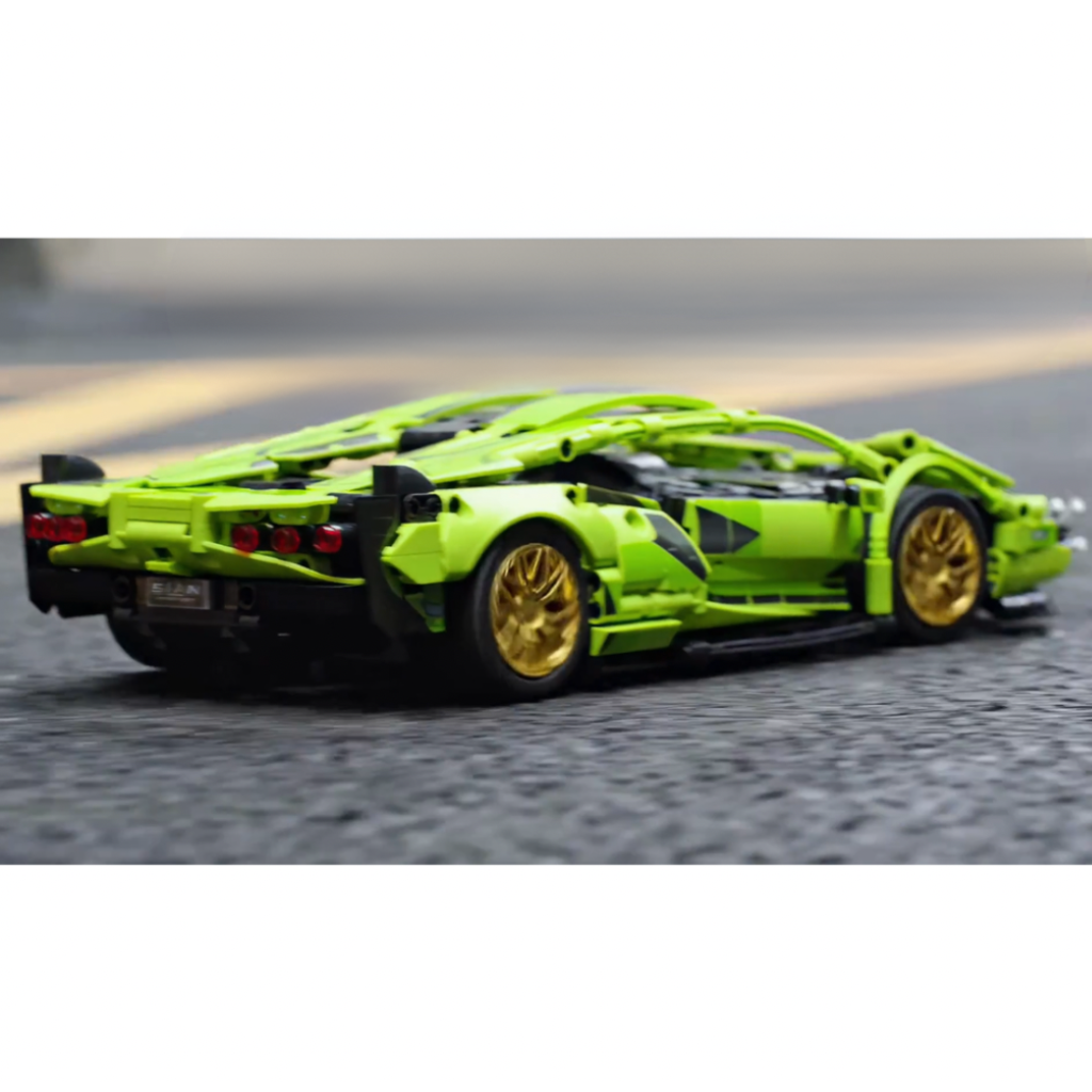 Racing Supercar Model Building Blocks Set – 1280PCS Electric Powered