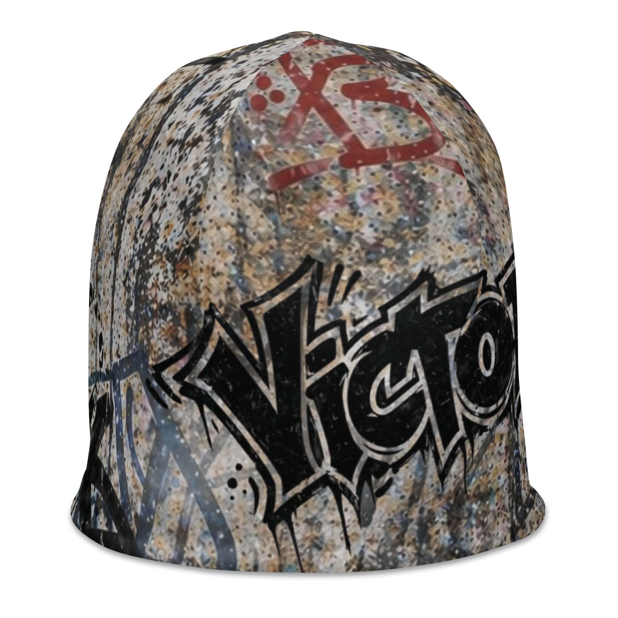 Product mockupVictory Graffiti Beanie Hat