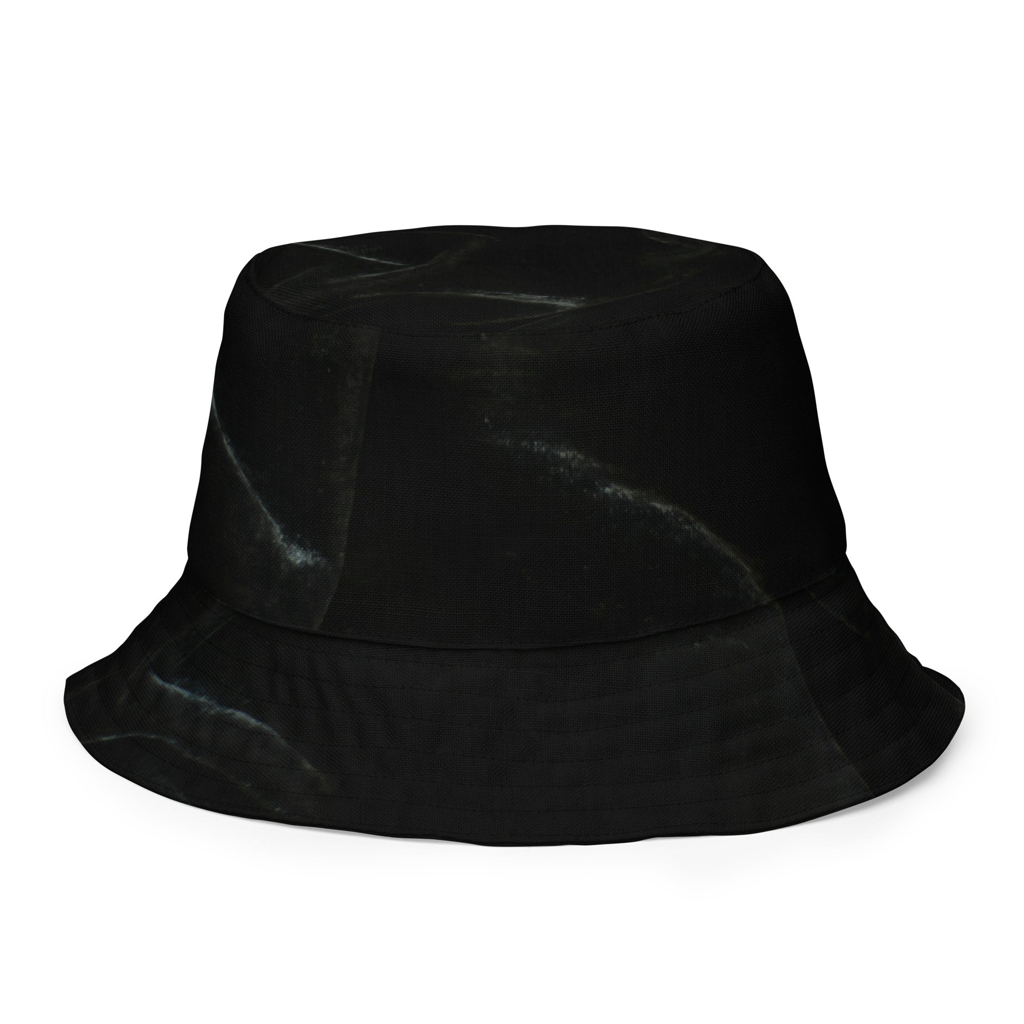 Reversible Leopard Black Bucket Hat