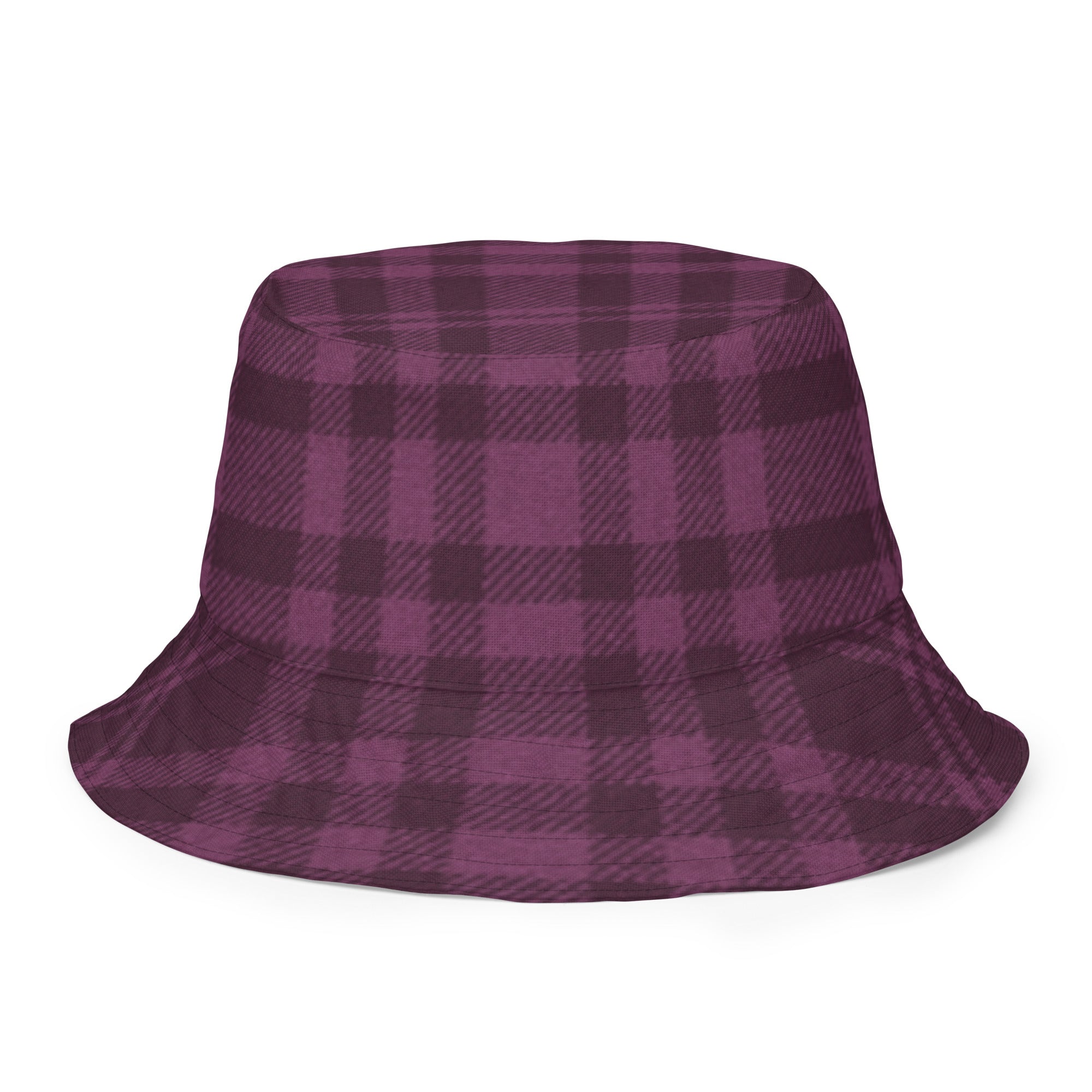 reversible plum bucket hat