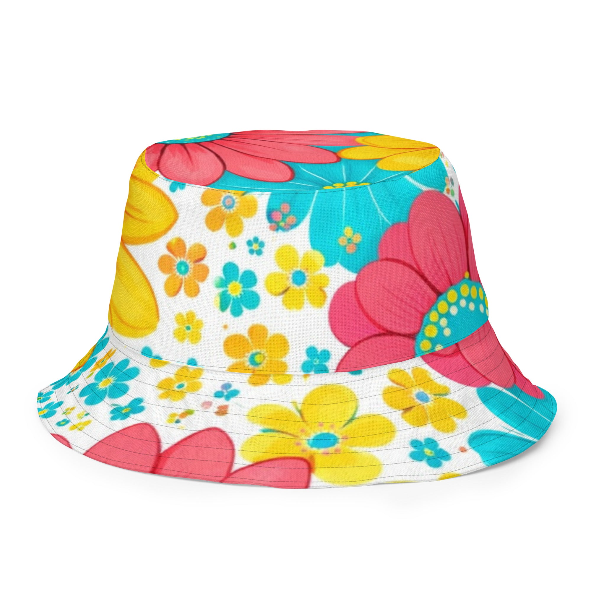 reversible cotton bucket hat