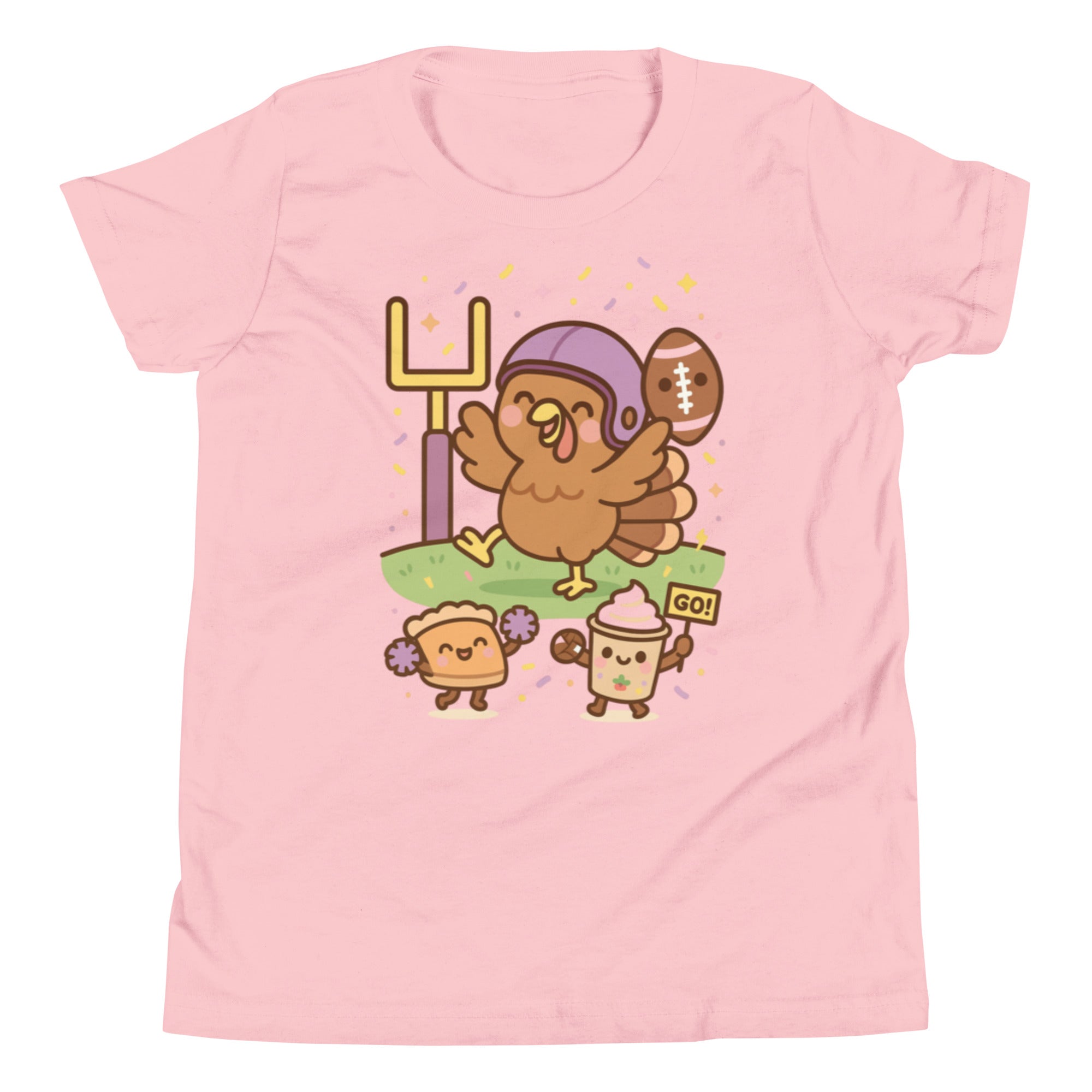 Kids Thanksgiving Shirt, Grateful Turkey Tee, Fall Gift