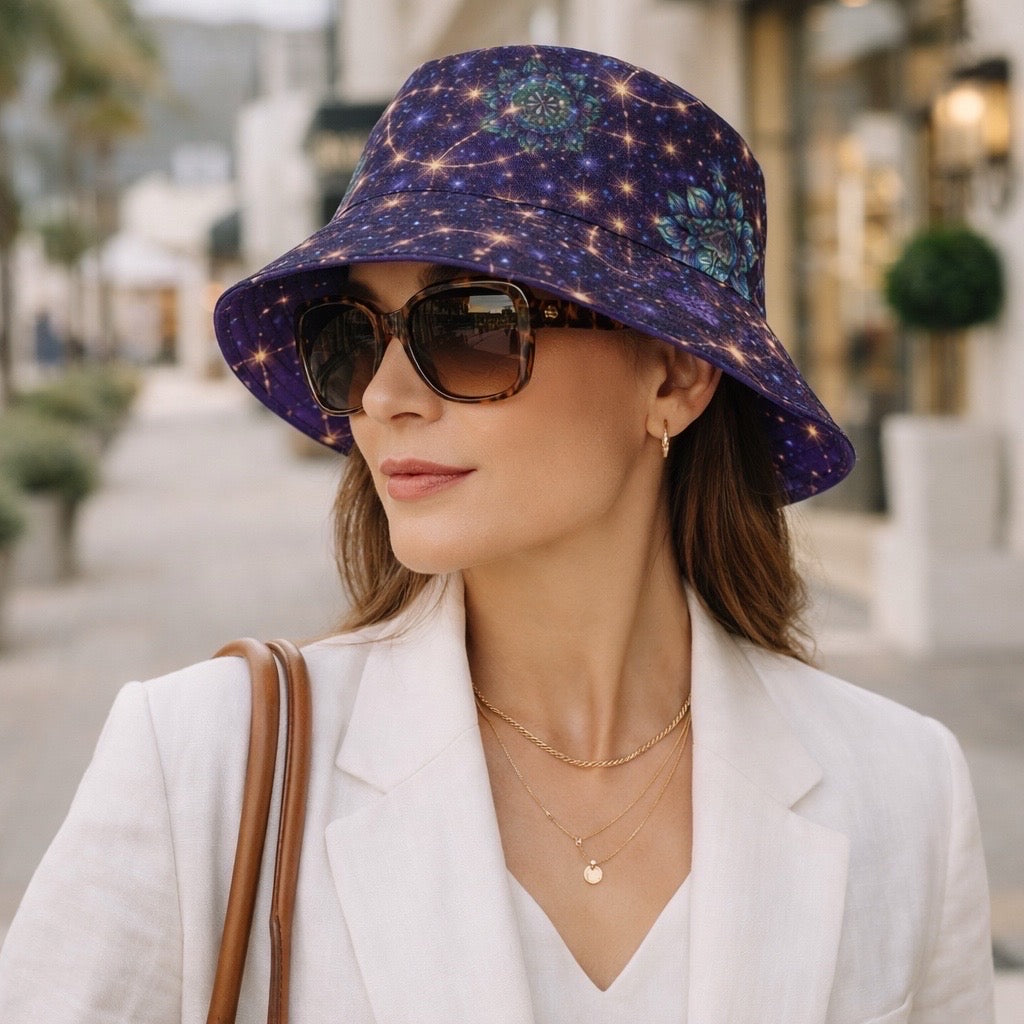 Reversible Astrology Bucket Hat