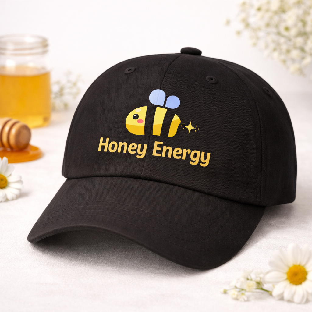 honey energy dad hat