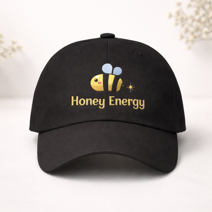 honey energy dad hat