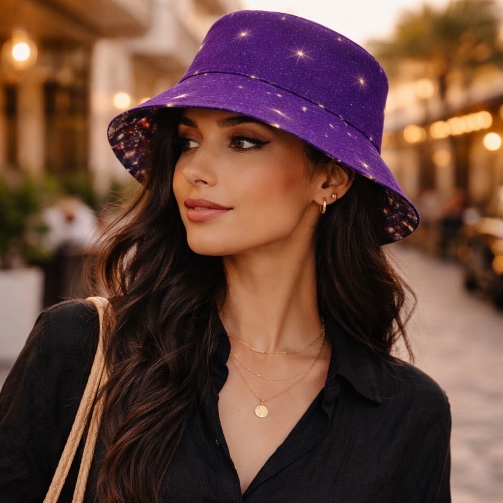 Reversible Astrology Bucket Hat