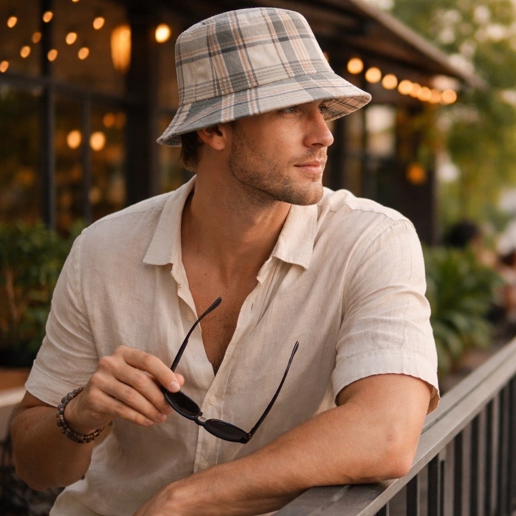 reversible bucket hat