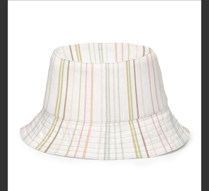 Reversible Floral Bucket Hat