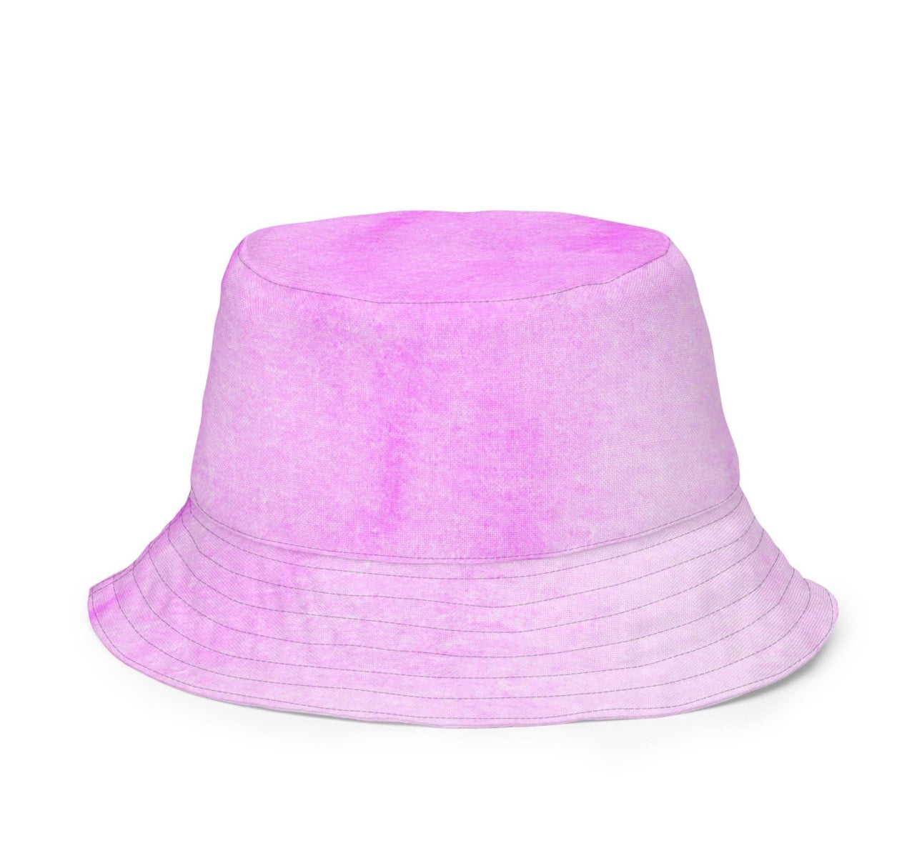 rainbow tie dye reversible bucket hat