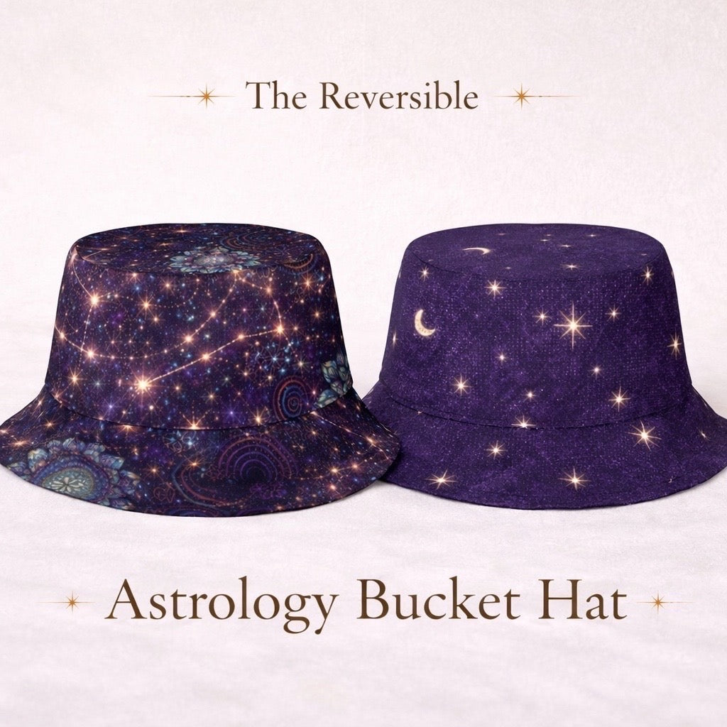 Reversible Astrology Bucket Hat