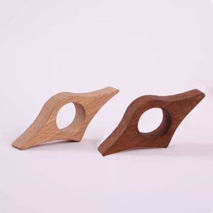 Wooden Thumb Book Holder – Ergonomic Page Holder for Easy Reading