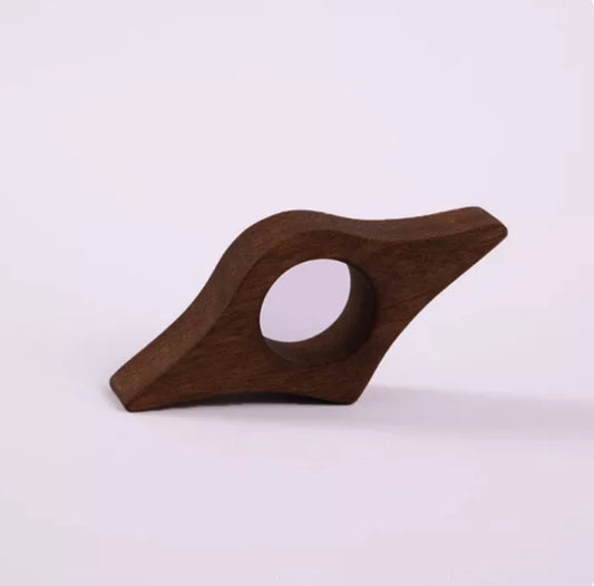 Wooden Thumb Book Holder – Ergonomic Page Holder for Easy Reading