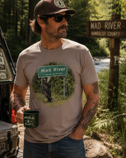 Mad River Pop. 420 Unisex t-shirt
