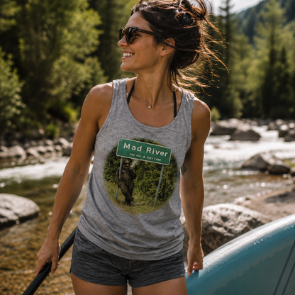 Mad River 420 Bigfoot Premium Tank Top | Humboldt County Inspired Graphic Tank