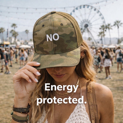 no camo trucker hat