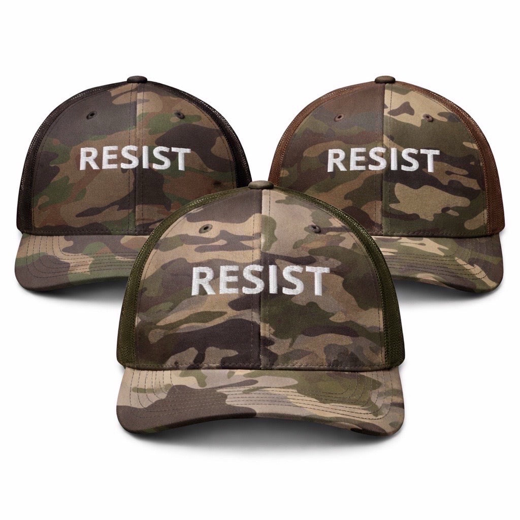 Camo RESIST Trucker Hat