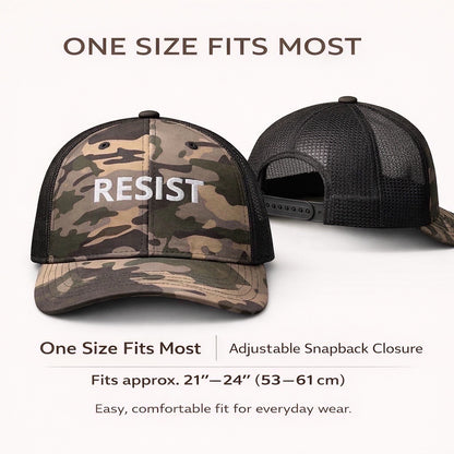 Camo RESIST Trucker Hat