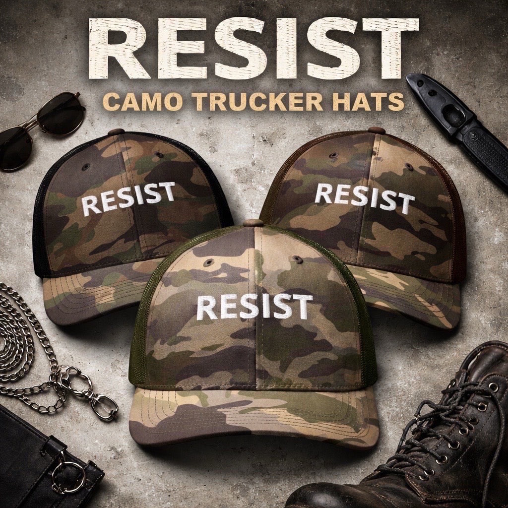 Camo RESIST Trucker Hat