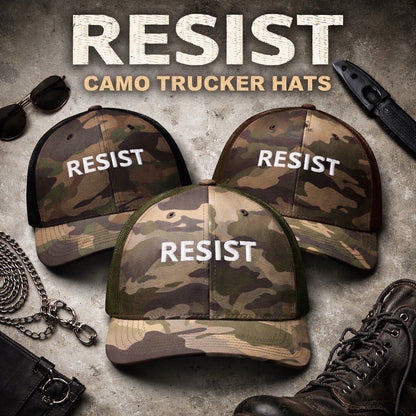 Camo RESIST Trucker Hat