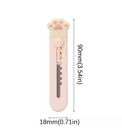 Mini Cat Claw Utility Knife – Cute, Compact, Precision Cutter