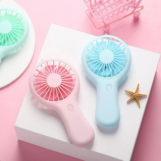 Compact USB Mini Fan – Adjustable Speeds & Quiet Cooling