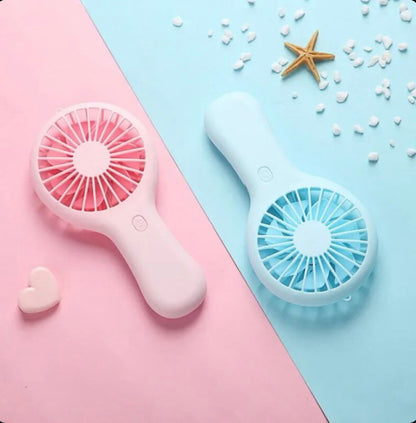 Compact USB Mini Fan – Adjustable Speeds & Quiet Cooling