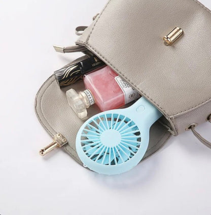 Compact USB Mini Fan – Adjustable Speeds & Quiet Cooling