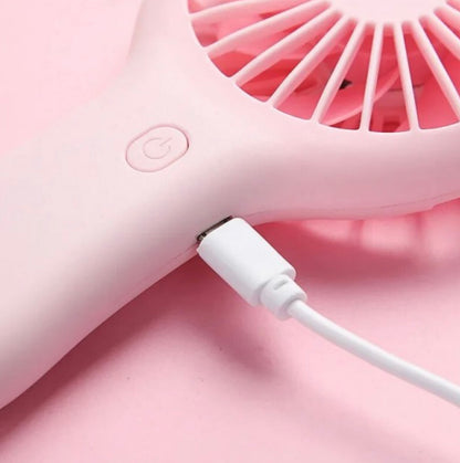 Compact USB Mini Fan – Adjustable Speeds & Quiet Cooling