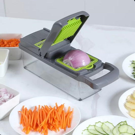 Multifunctional Vegetable Cutter & Slicer – 4-in-1 Kitchen Tool