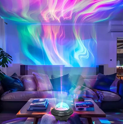 Starlight Aurora Projector Night Light – Magical LED Light Show for Relaxation & Décor