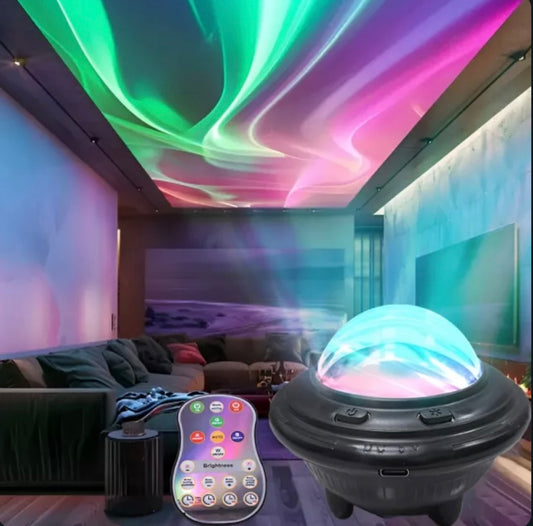 Starlight Aurora Projector Night Light – Magical LED Light Show for Relaxation & Décor
